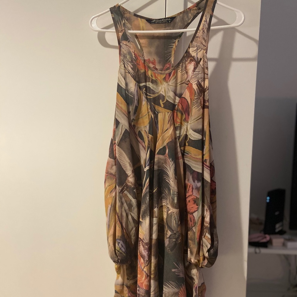Pattern print all saints dress
